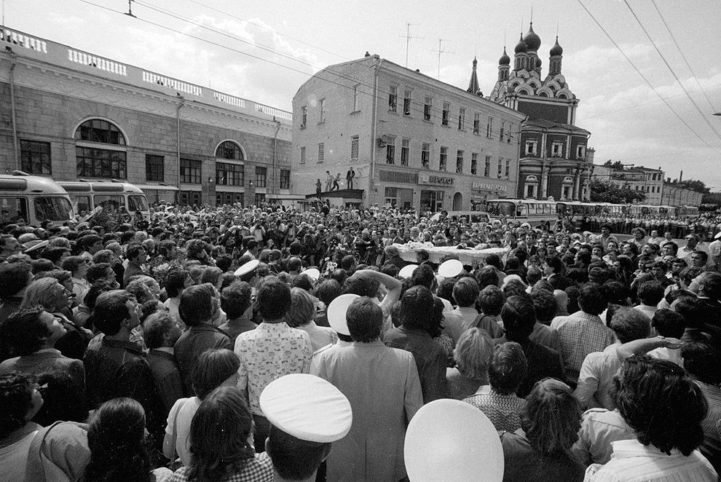 Прощание с Владимиром Высоцким, 28 июля 1980 г.